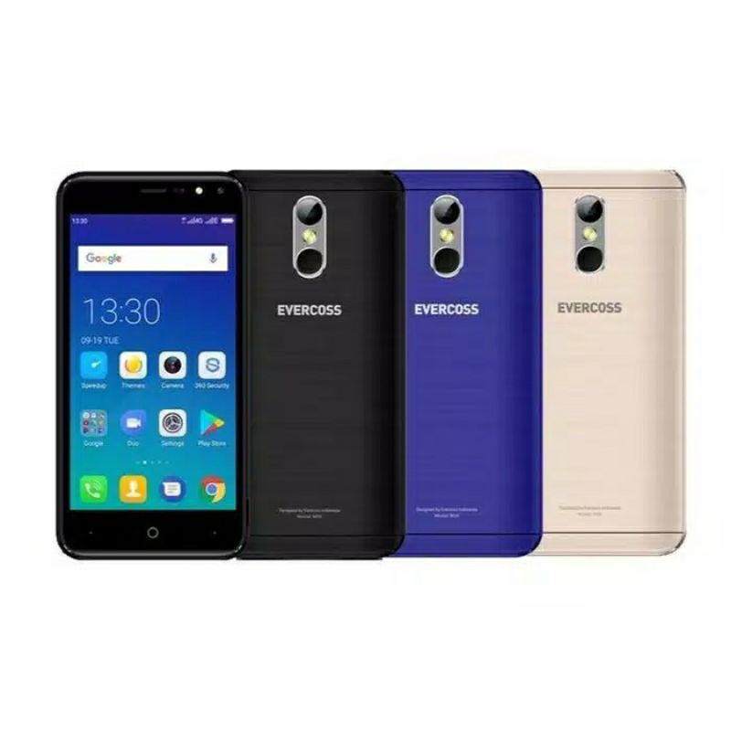 EVERCOSS M50A - 4G LTE - RAM 2GB - ROM 16GB - DUAL SIM - GARANSI RESMI