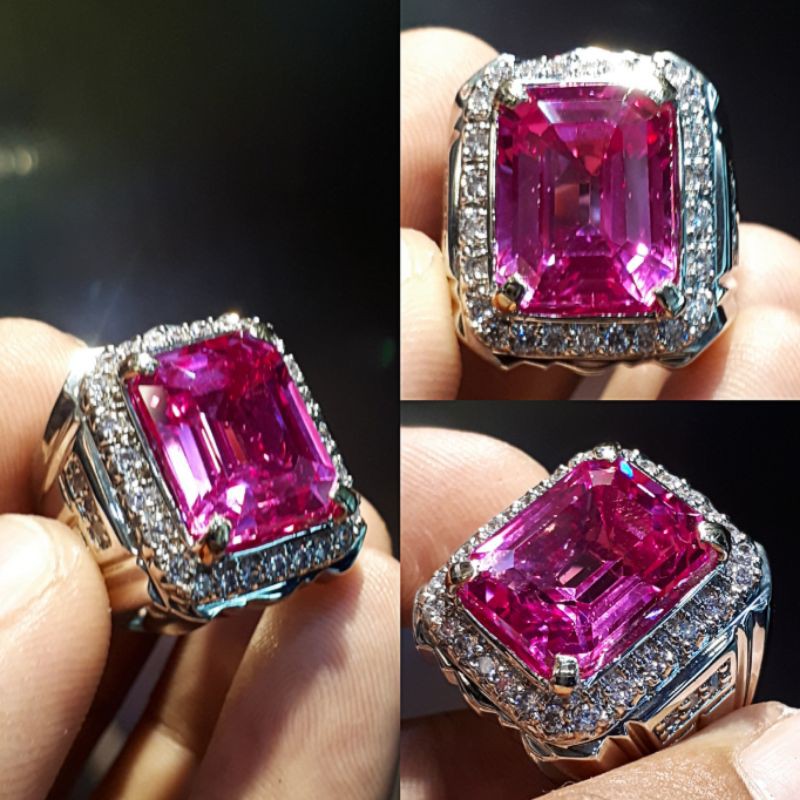 CICIN PRIA CICIN MERAH SIAM KOTAK ELEGAN