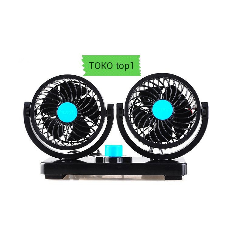 Kipas Mobil Ganda 24V/ Double Fan Car Port 24V