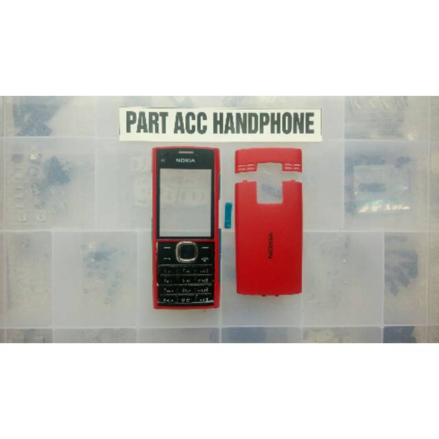 Casing nokia x2-00 merah