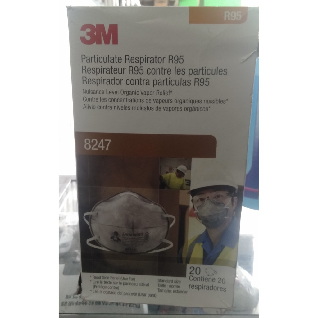 3M Masker Respirator 8247 R95