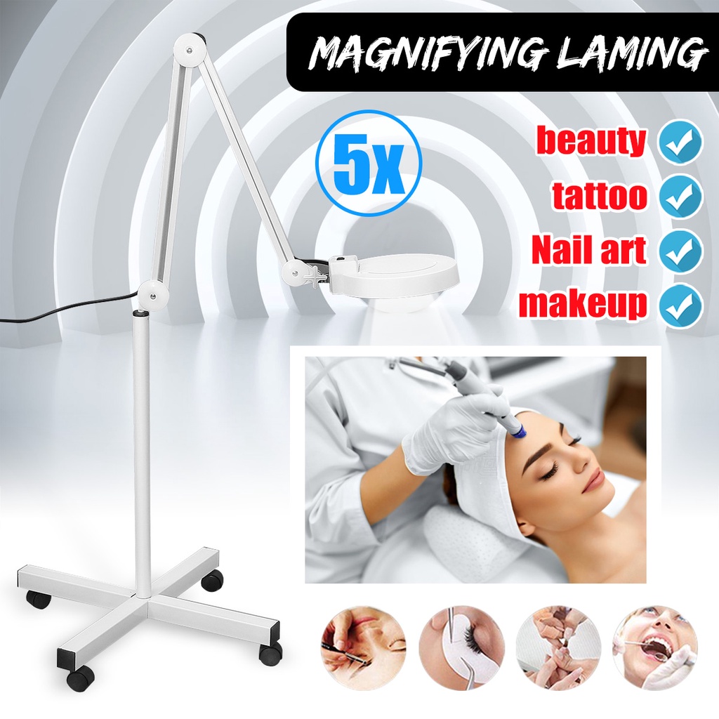 Lampu Facial led +Kaca Pembesar buat klinik kecantikan dokter gigi dll