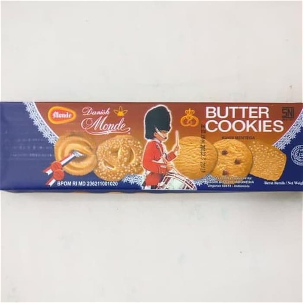 Jual Monde Butter Cookies 90Gr Shopee Indonesia