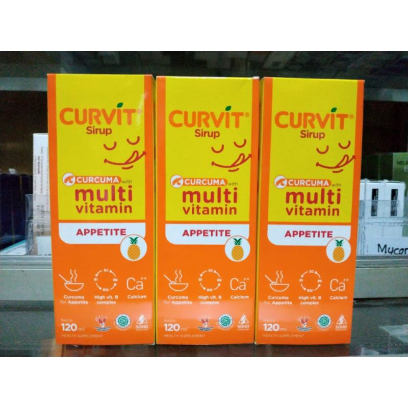 CURVIT SIRUP  120 ML