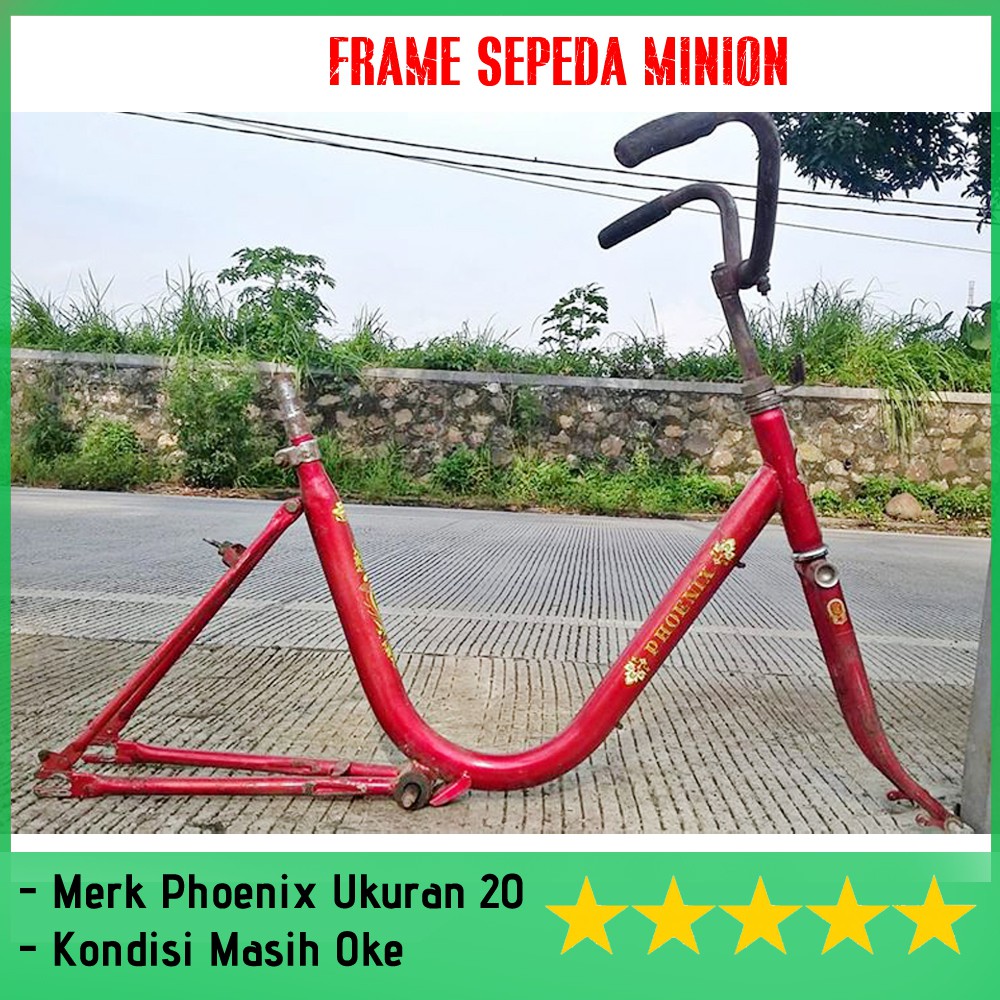  FRAME  SPEDA MINION  UKURAN 20 MERK PHOENIX  Shopee Indonesia