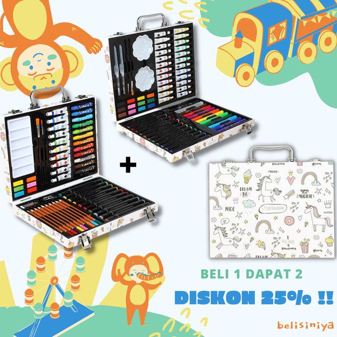 

Art Set Pensil Warna Set Anak Crayon Full Set Alat Lukis coloring set