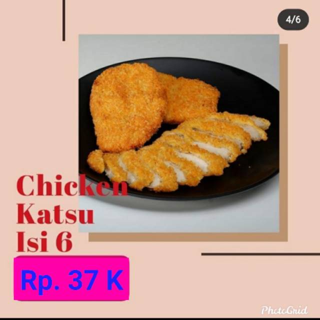 

Chicken katsu isi 6 pcs