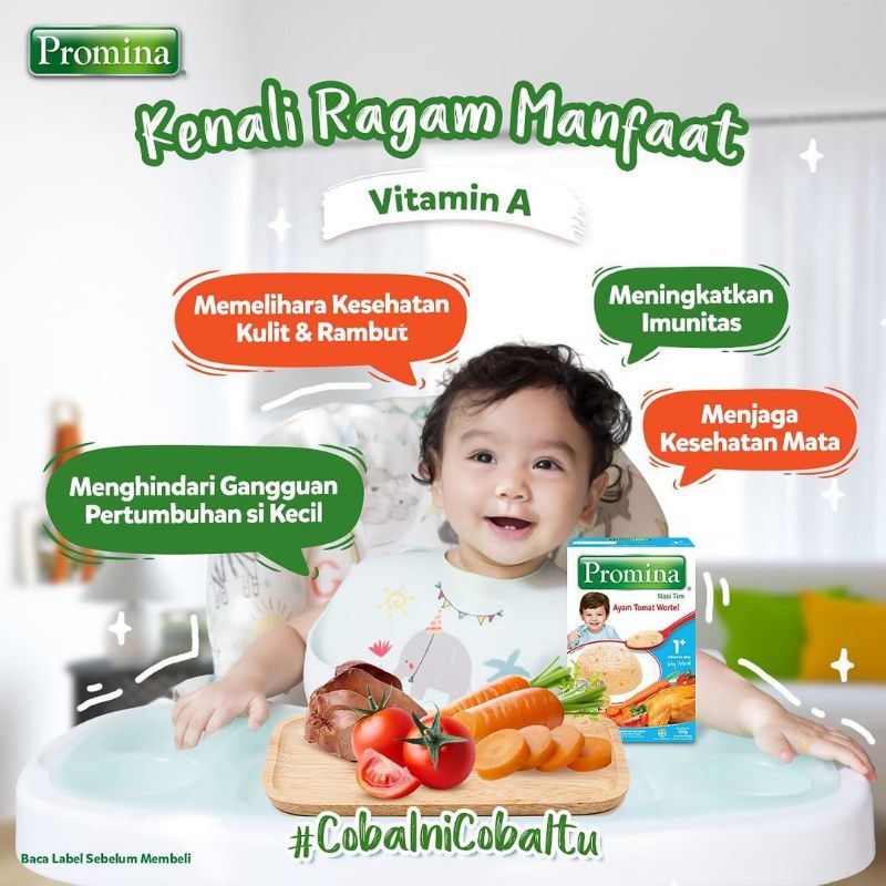 PROMINA BUBUR BAYI 6+ DAN 8+ BULAN - MAKANAN PENDAMPING ASI