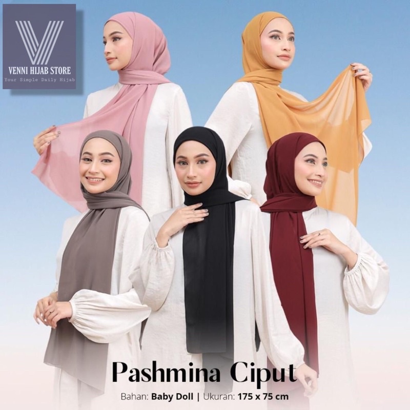 PASMINA INNER CERUTI BABYDOLL (+-185x75cm)