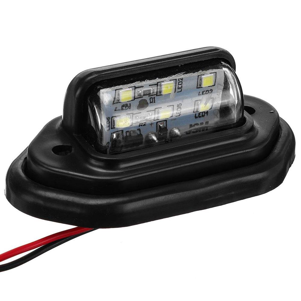 Lanfy Lampu Mobil Awet 10-30V Waterproof Lampu LED Super Terang 6LED Lampu Truk