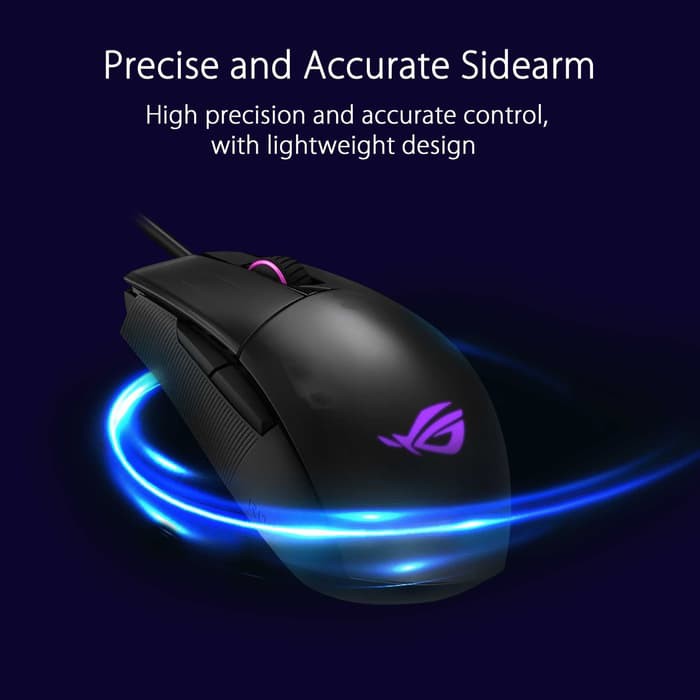 ASUS ROG Strix Impact II RGB - 6200 DPI Gaming Mouse