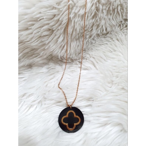 Kalung Titanium Asli Premium Quality Anti karat anti alergi Stainless steel H 8829