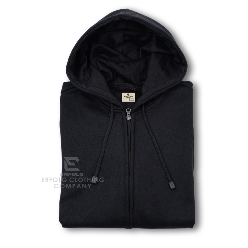 Jaket Pria Hoodie Zipper Unisex Jumbo Sweater Cowok Distro Resleting Bahan Tebal Ungu Brand Original