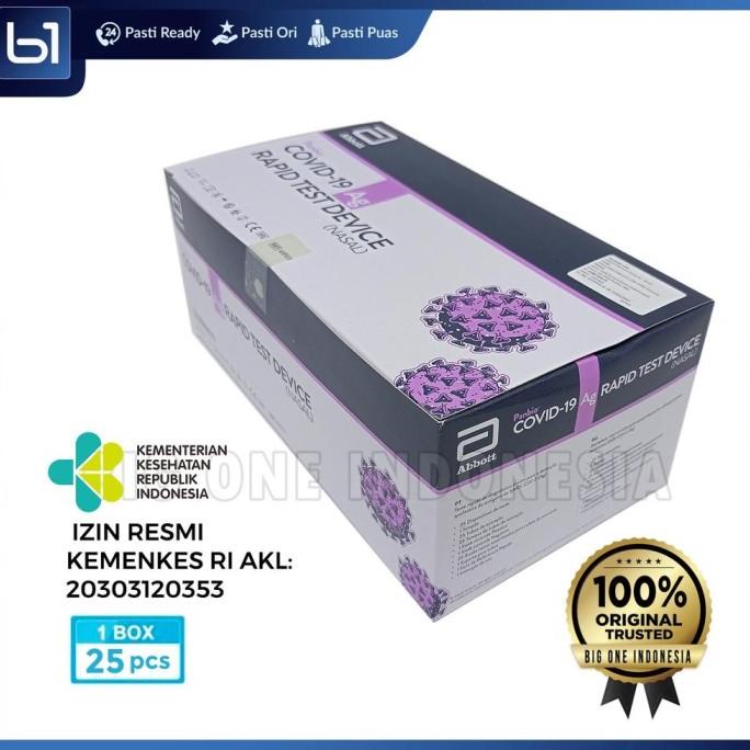 READY STOCK ABBOTT PANBIO NASAL & NASOFARING RAPID TEST SWAB ANTIGEN SDFHG5646