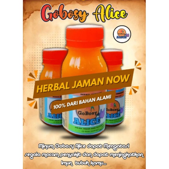 Obat diabetes - Herbal Gobosy Alice 1 paket
