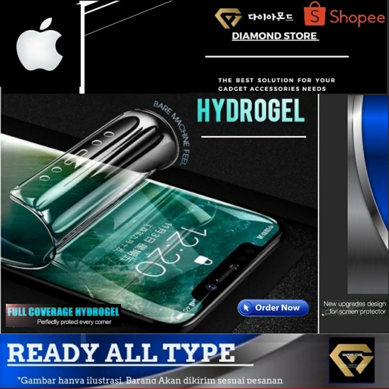 IPHONE HIDROGEL ANTI GORES SCREEN PROTECTOR HYDROGEL IPHONE 5S 6 7 8 6+ 7+ 8+ SE 2020 X XS XR XS MAX 11 11PRO 11 PRO MAX 12 12 MINI 12 PRO 12 PTO MAX 13 13 MINI 13 PRO 13 PRO MAX 14 PRO MAX