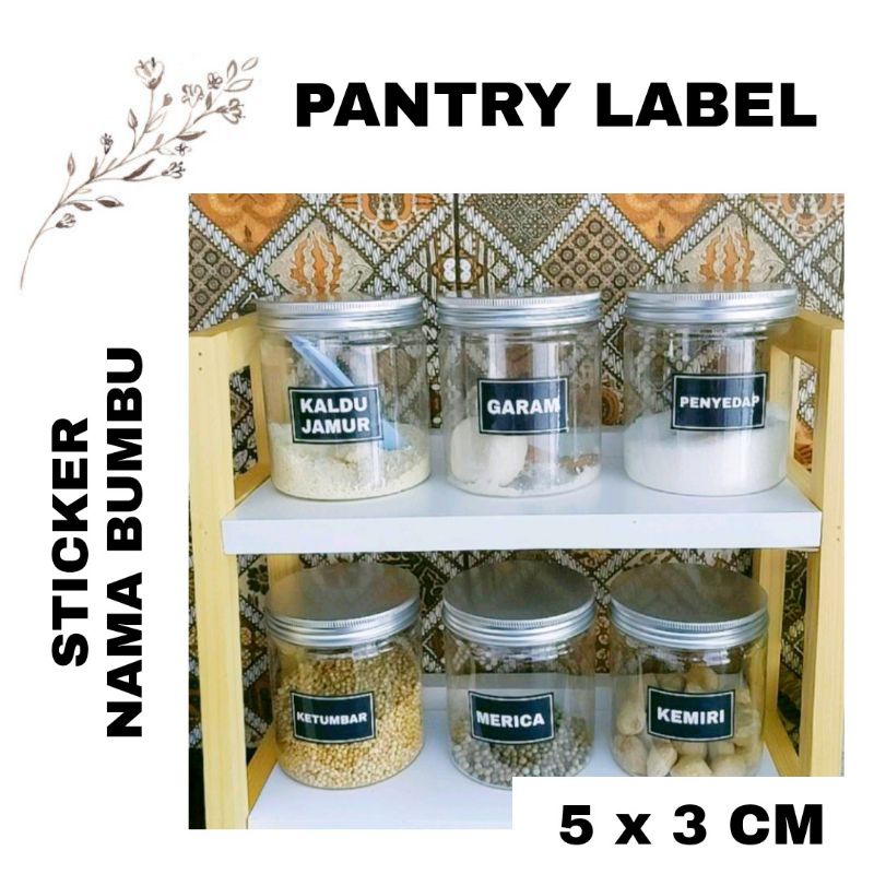 

STIKER BUMBU NAMA LABEL KEMASAN A4 / STICKER LABEL MINUMAN MAKANAN