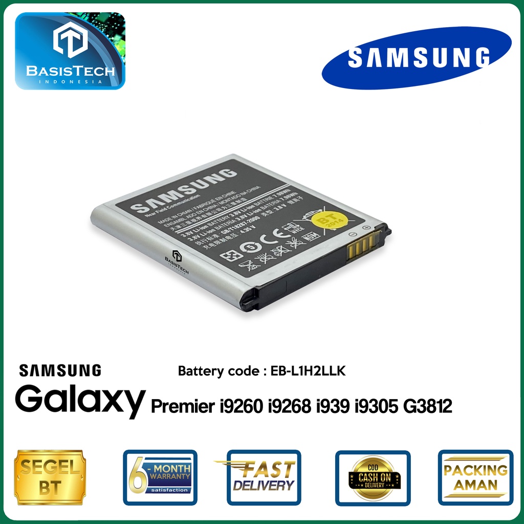 BATERAI SAMSUNG GALAXY PREMIER i9260 i9268 i939 i9305 G3812 - EB-L1H2LLK - ORI99