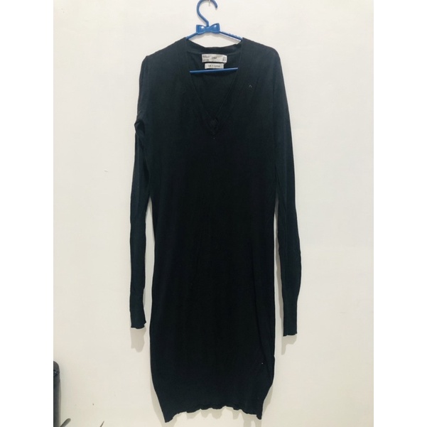 Preloved Dress Zara Wanita Warna Hitam