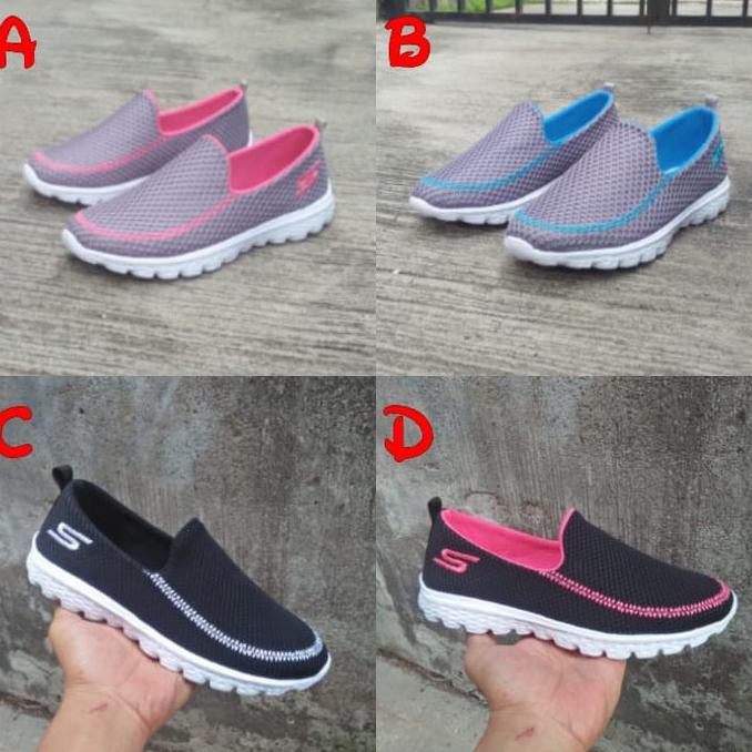 Ready# Sepatu Wanita Skechers Go Walk Impor Vietnam