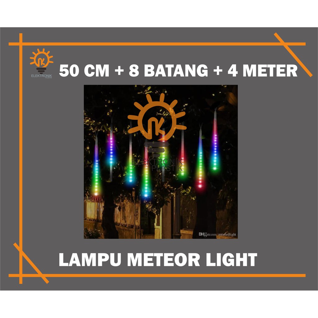 LED METEOR LIGHT 50 CM / RAIN LIGHT / LED HUJAN METEOR