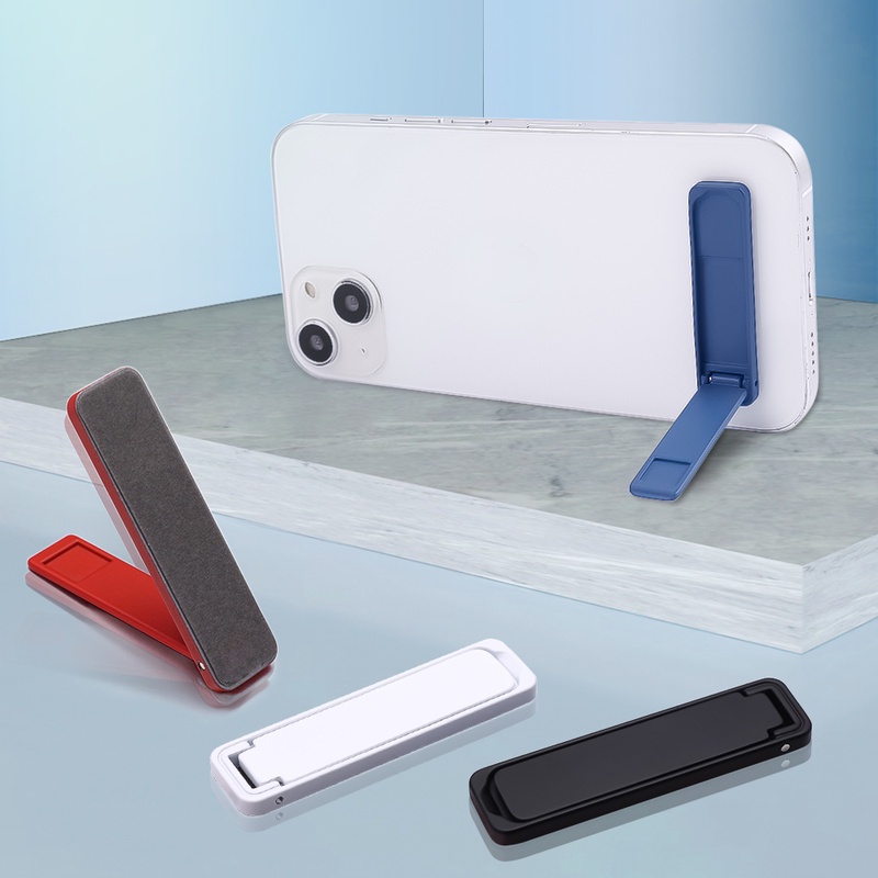 Braket Stand Holder Handphone Universal Mini Lipat Ultra Tipis Portable Bahan Metal