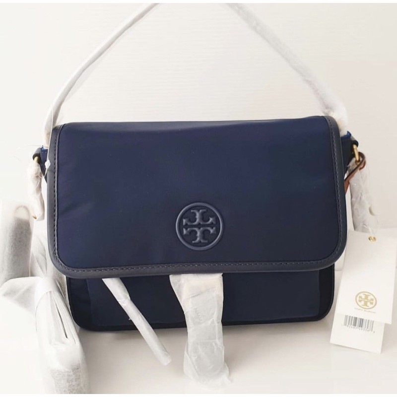 TB Perry Nylon Navy Logo