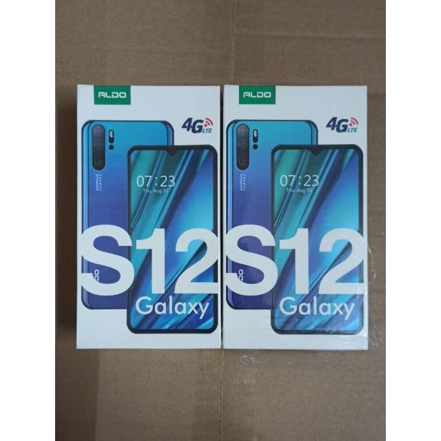 Aldo S12 4/32 - Ram 4Gb Rom 32Gb - Baru - Garansi Resmi - Biru - Merah