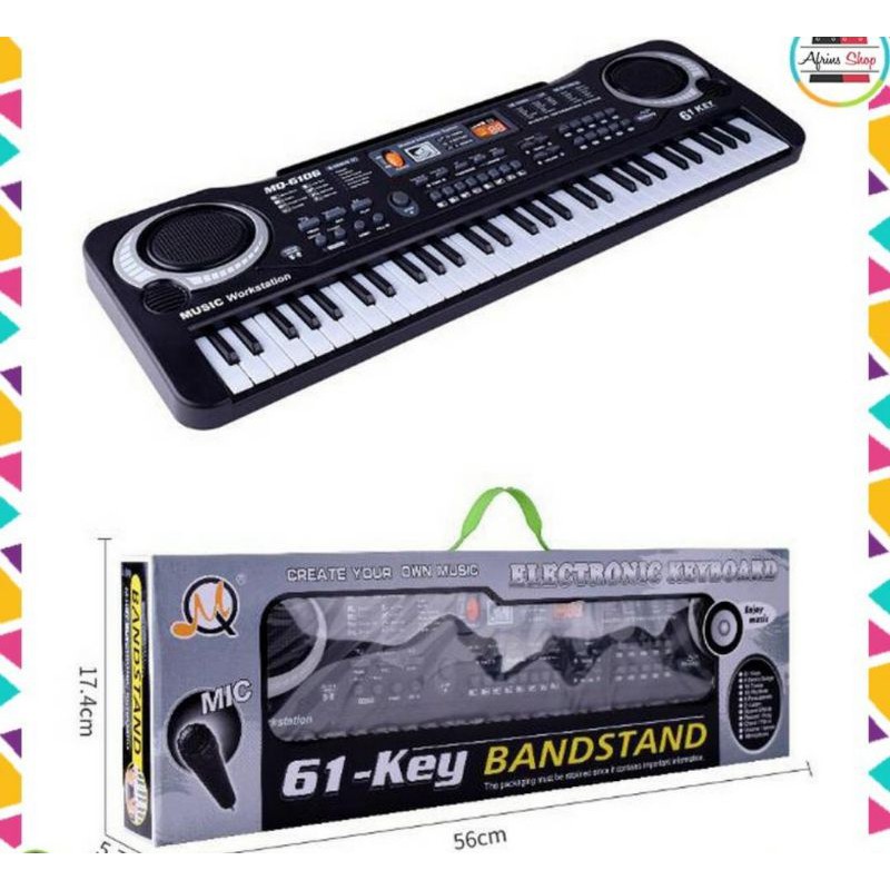 PIANO ANAK 61 KEY+ microphone