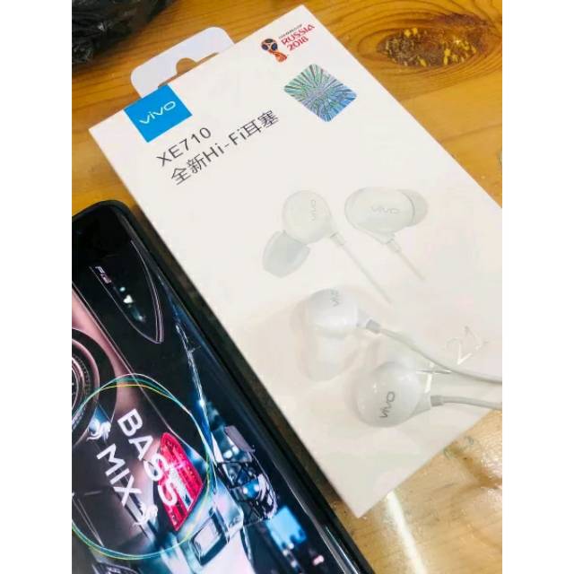 Handsfree ori vivo X21 handset earphone vivo ori