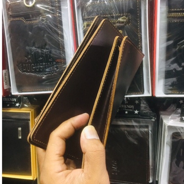 dompet ukuran panjang bahan kulit asli berkulitas lokal #dompet #dompetpanjang #dompetkulit #dompetpria