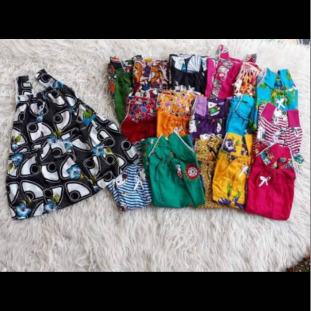 Dress perca batik anak
