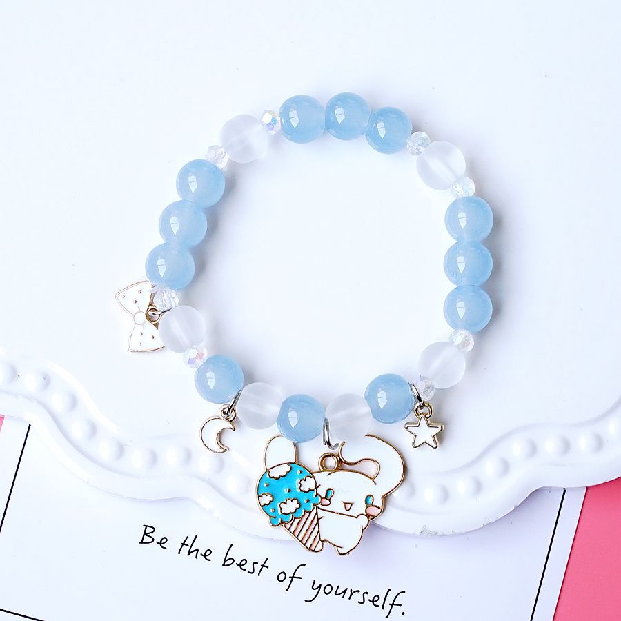 Gelang Kartun Pearl Boba Cinnamoroll model korea terbaru