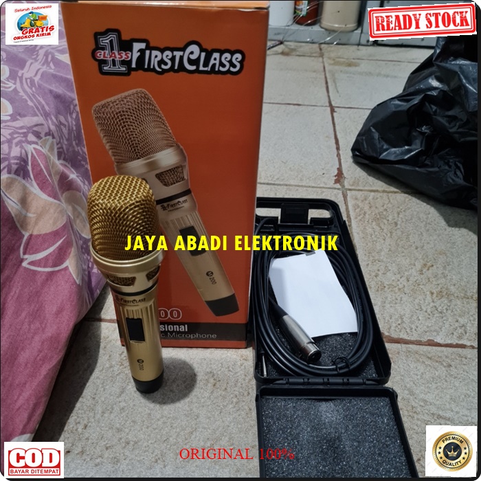 G521 FIRTSCLASS MIC HANDLE KABEL COCOK UNTUK ACARA PANGGUNG KARAOKE PIDATO CERAMAH DLL DYNAMIC BAHAN FULL BESI METAL MIKROPHONE PRO VOKAL AUDIO SOUND SISTEM PROFESIONAL SUARA JERNIH DAN ENTENG PRAKTIS DAN SIMPLE HARGA TERJANGKAU