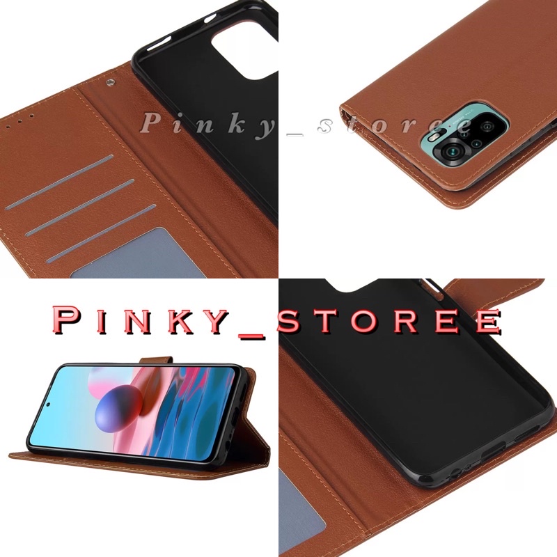 LEATHER CASE KULIT OPPO A78 5G/ A17K/ A17/ A16K/ A16E/ A95/ A76/ A74 4G/ A74 5G/ A55/ A16/ A15/ A15S/ A54/ A11K/ A12/ A1K/ A3S/ A5S/ A7 / LEATHER FLIPCOVER CASE DOMPET HP BAHAN KULIT/ BISA COD/ BAYAR DI TEMPAT