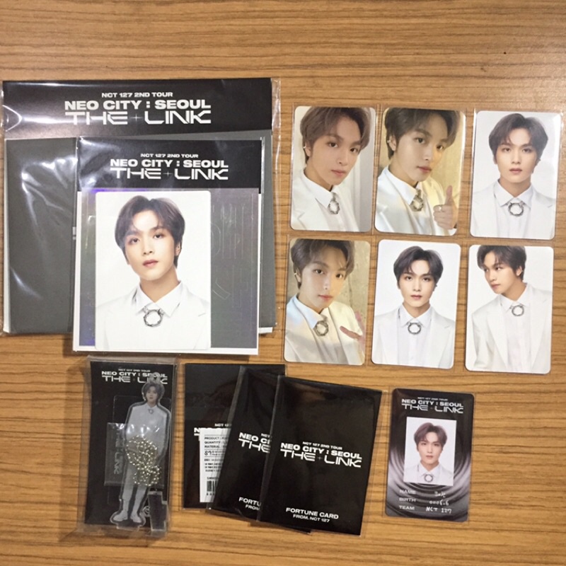 NCT 127 Haechan Beyond Live The Link MD: AR Ticket ID Card Deco Sticker Acrylic Stand Keyring Fortun