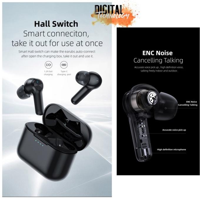 Mifa X181 Bluetooth Tws Earphone Headset Gaming Mode Hd Call With Mic Eb78368