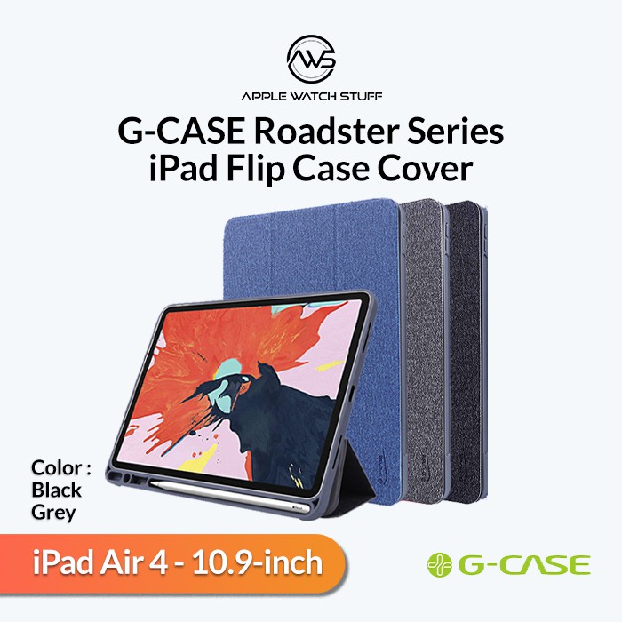G-CASE Roadster Series Flip Case Cover iPad Air 4 10.9 inch 2020