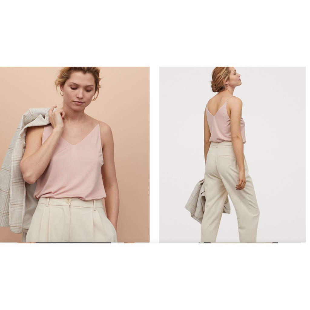 H&M Atasan bertali kerah V - Tanktop or blouse tanpa lengan