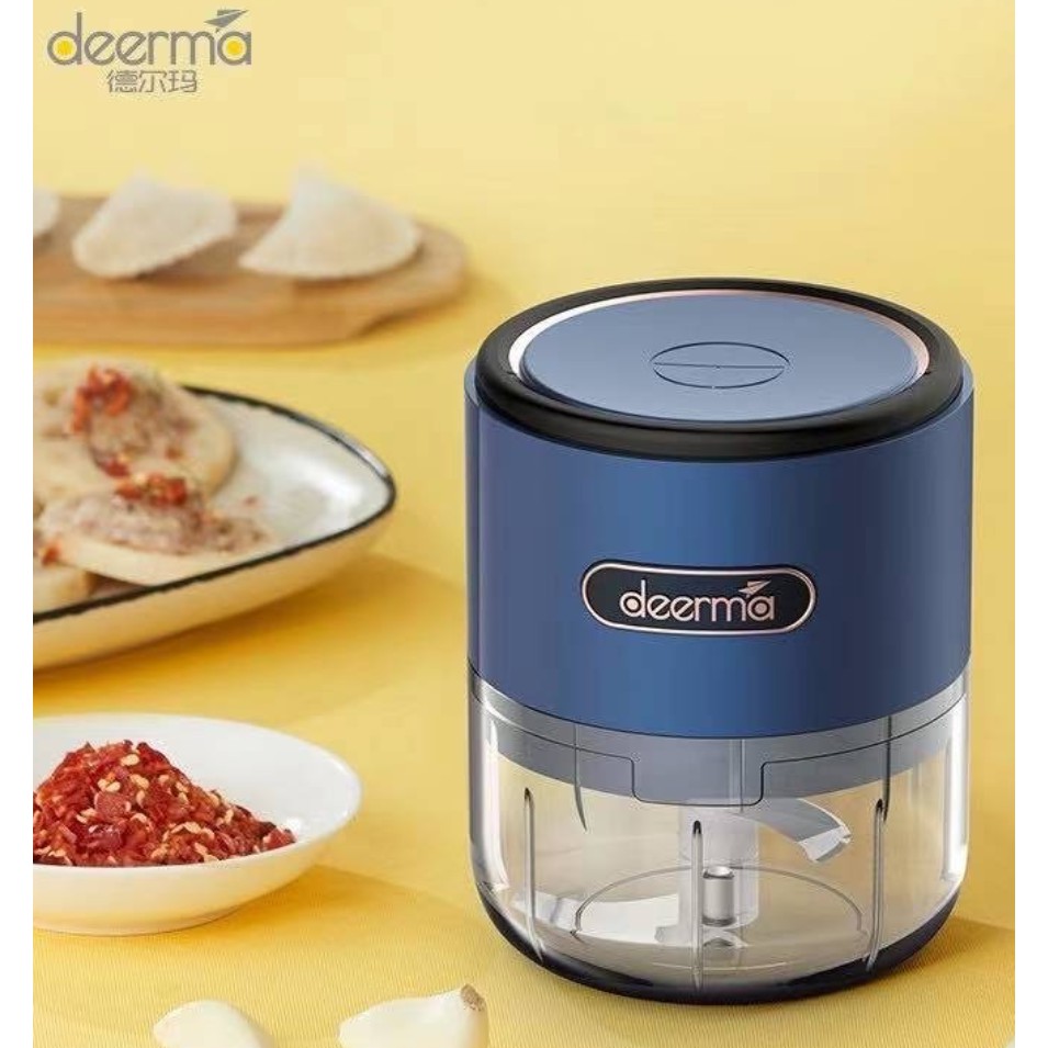 Deerma JS100 Garlic Chopper Penggiling daging sayuran Garansi