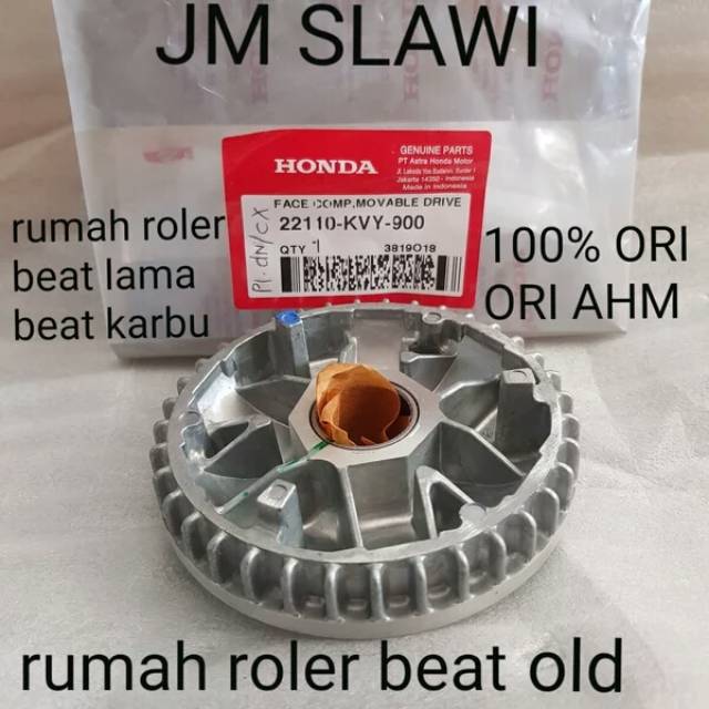 22110-KVY-900 Rumah roller face comp beat karbu beat lama ori AHM