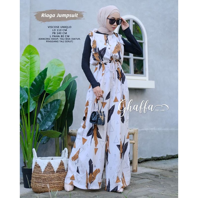 RIAGA JUMPSUIT BY GHAFFA