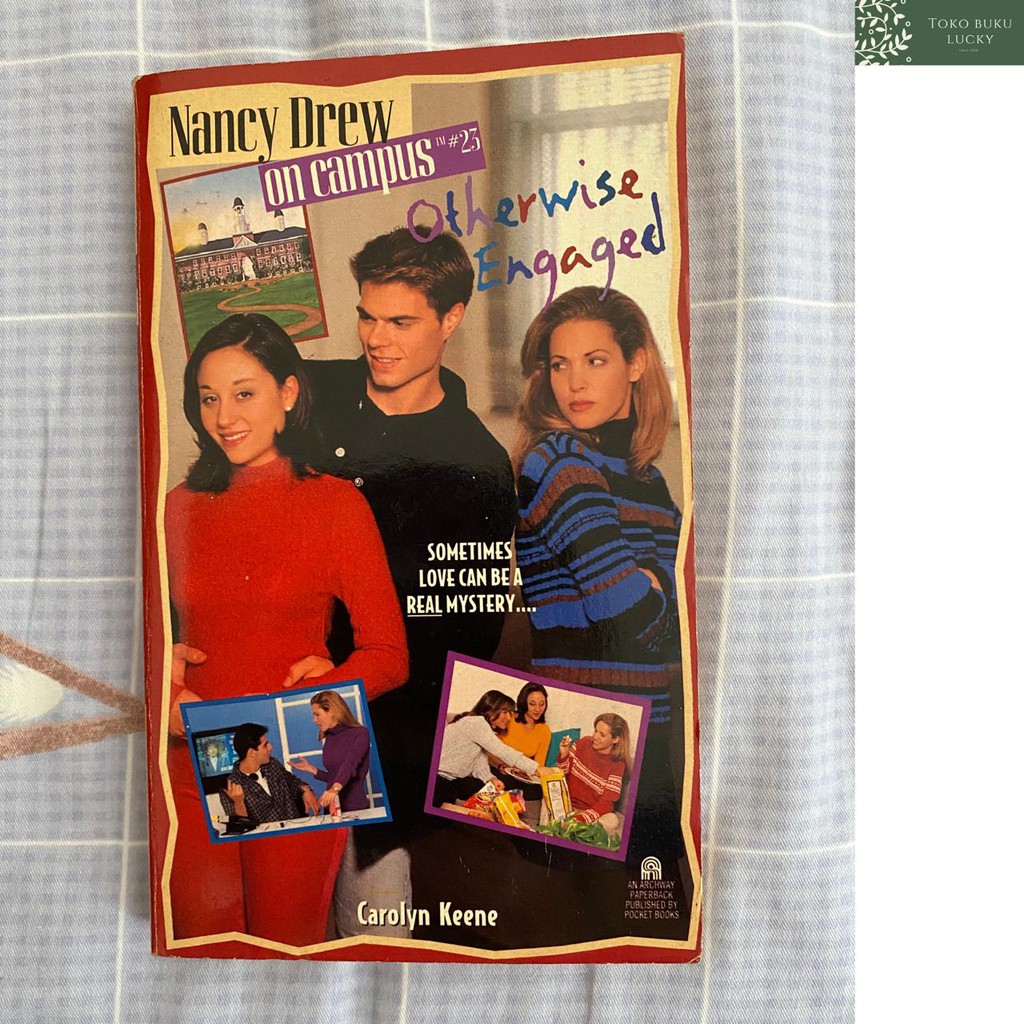 Jual Buku Second Nancy Drew on Campus Otherwise Engaged -Carolyn Keene