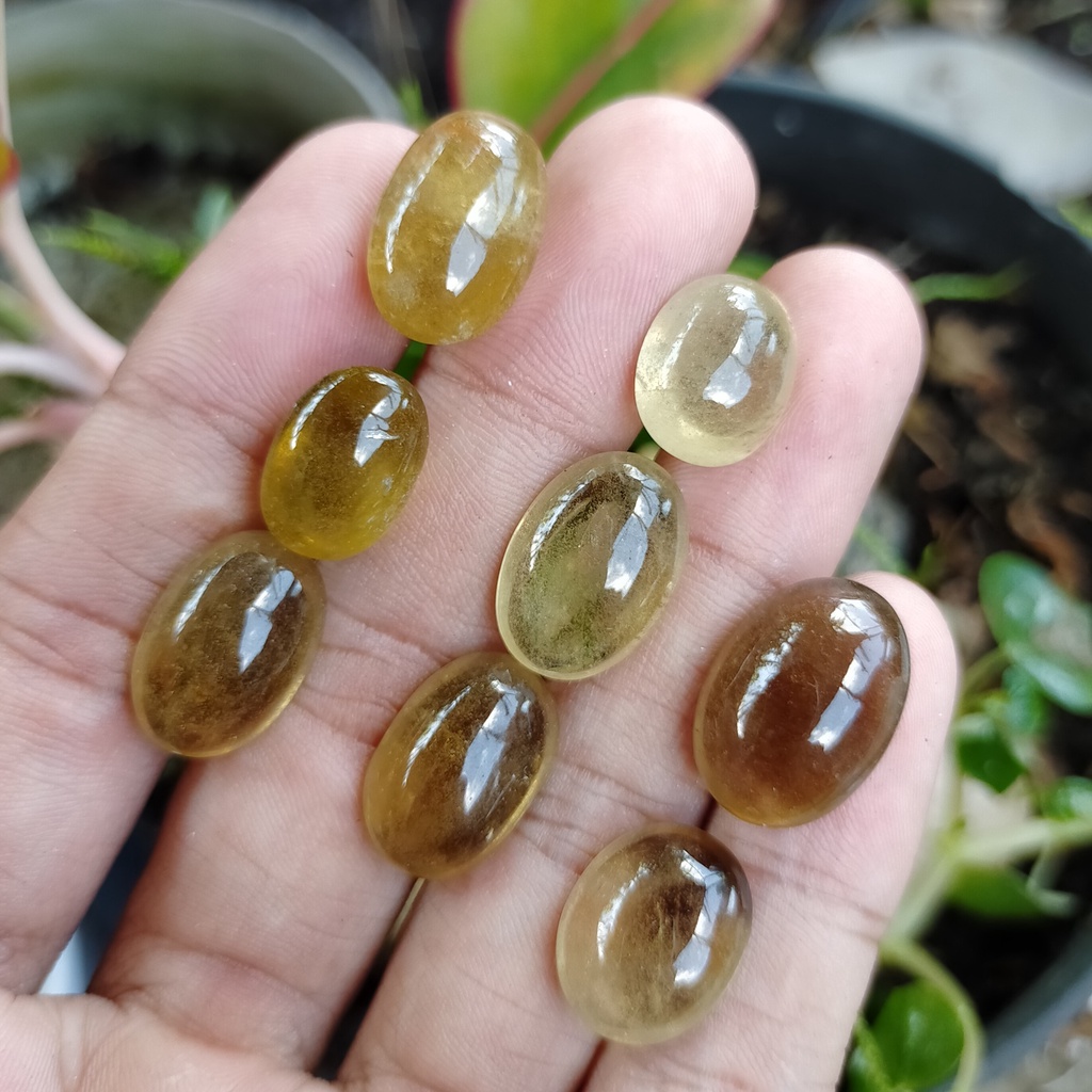 batu kecubung teh asli kalimantan natural bkn ruby safir yakut bacan akik opal pirus giok