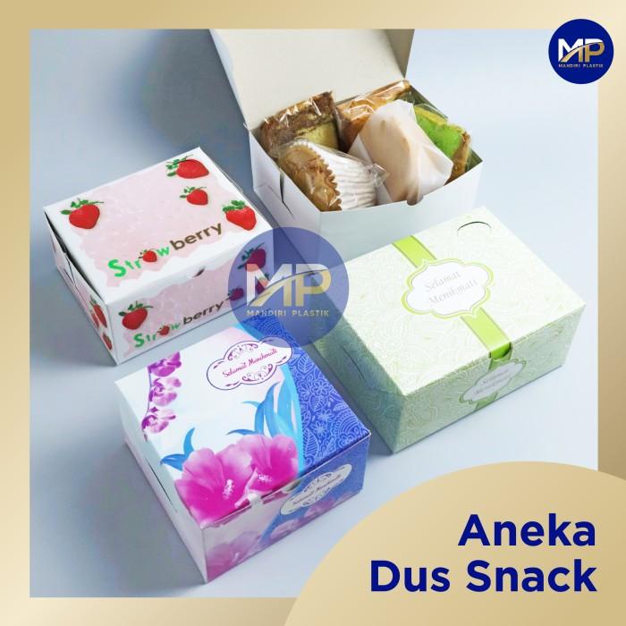 

Jual Dus Snack/Dus Kue Uk 12X14 Motif (100Lbr) 052