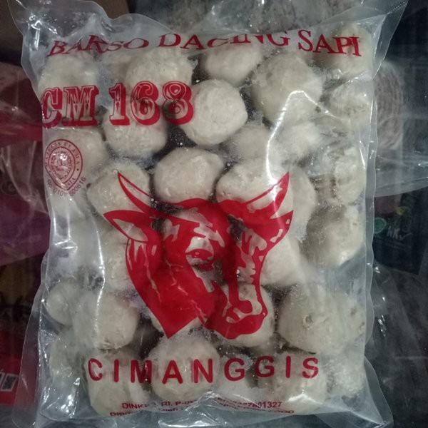 

Cimanggis baso sapi CM 168 isi 50 dan 25