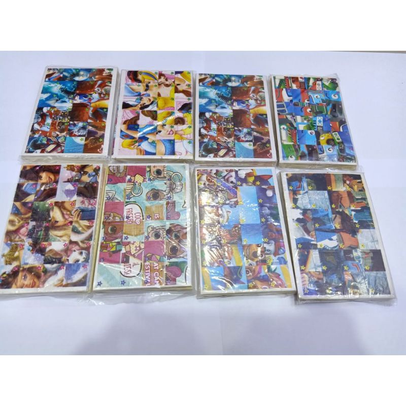 

Sticker Tempel Acak Isi 50 Lembar Bongkar Pasang Sticker