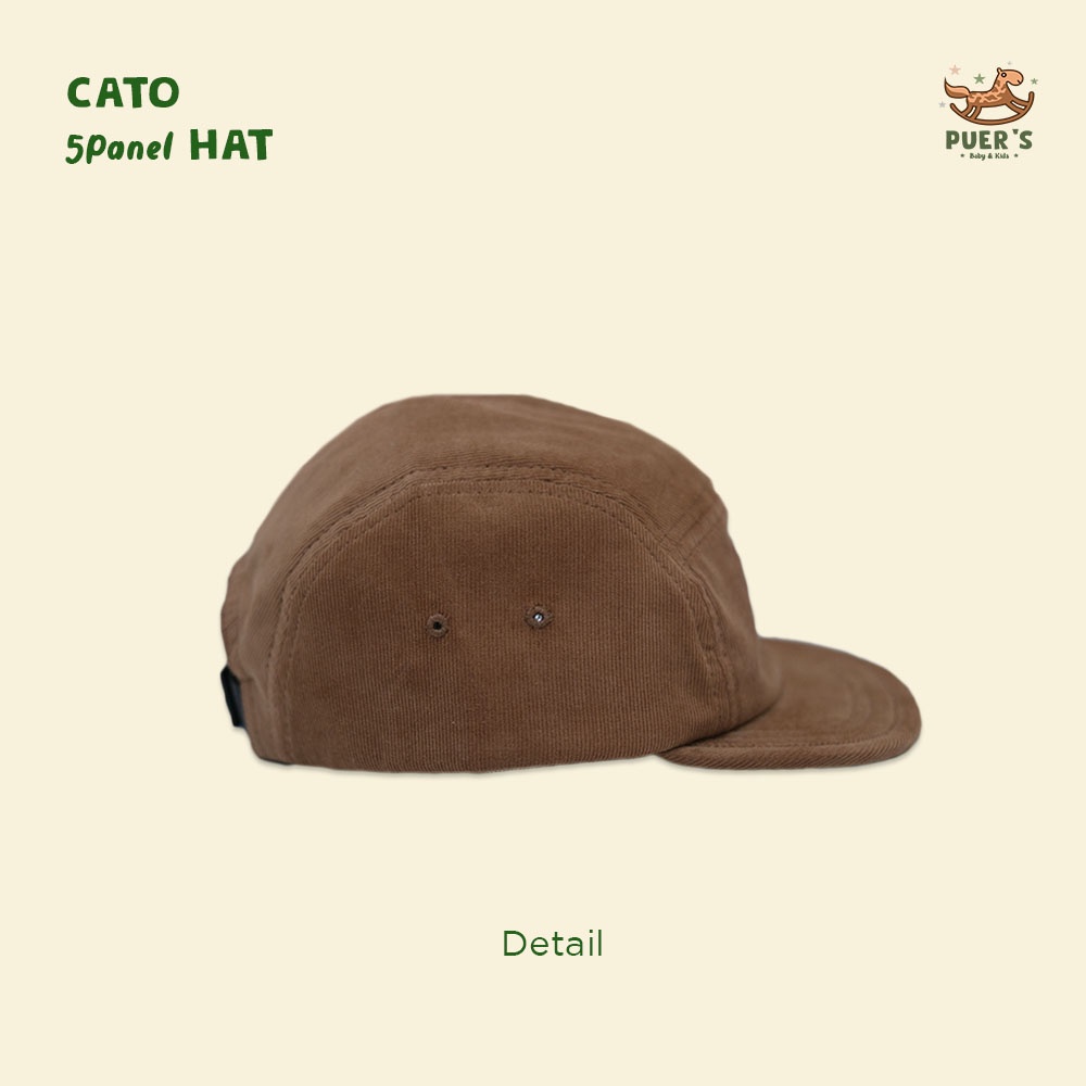 TOPI ANAK  (FIVE PANEL ANAK / 5PANEL ANAK) KIDS HAT PUER'S CATO HAT-2