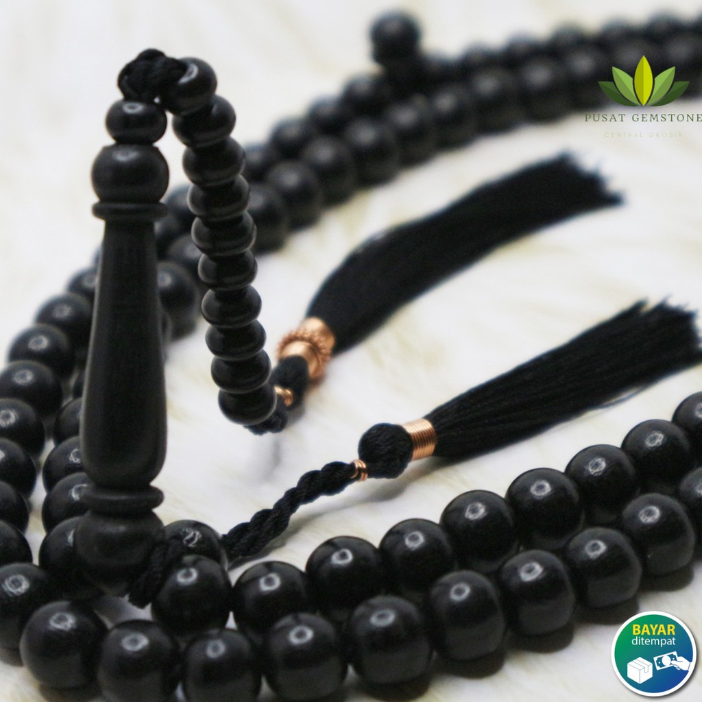 TASBIH 99 KAYU KEMUNING HITAM