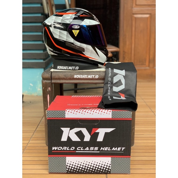 HELM FULLFACE SECOND KYT K2R DIAMOND SIZE L